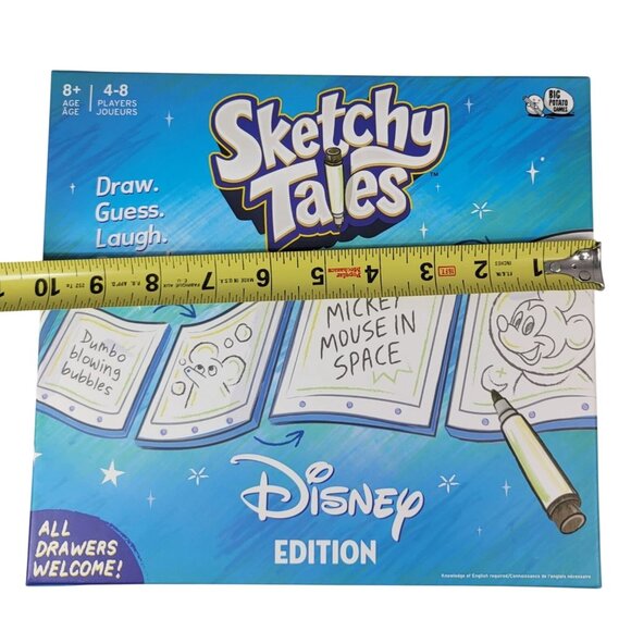 Sketchy Tales Disney Editi Family Game Age 8+ Draw Guess Describe 4+ Players NEW - Picture 7 of 8